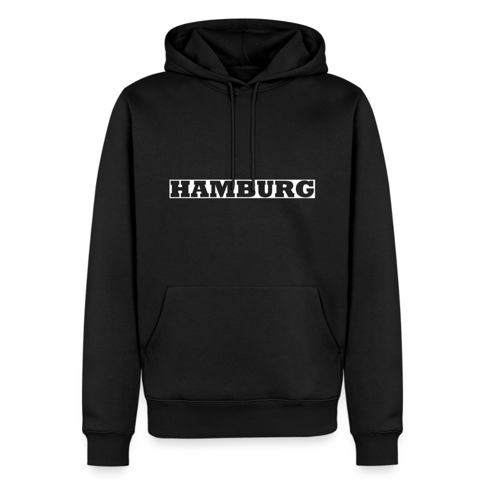 Hoodie Hamburg "Bold" Bright Edition - Schwarz