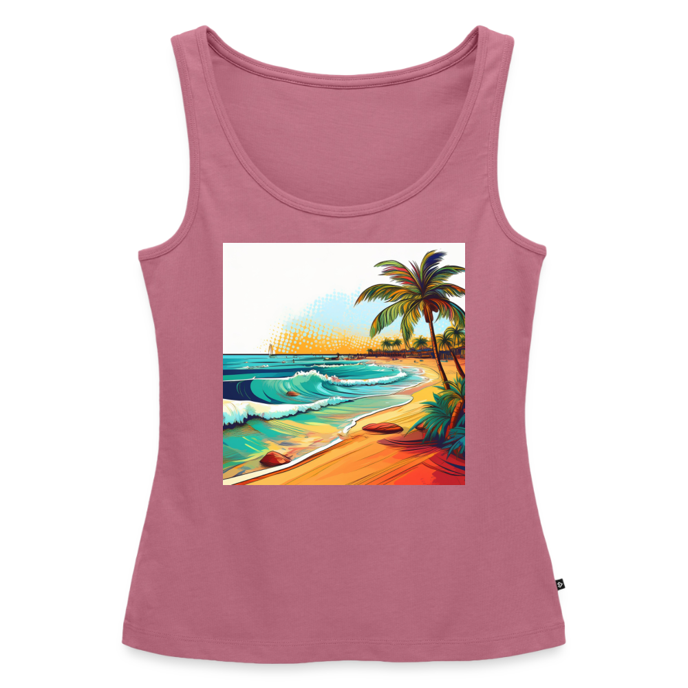 Tanktop Ladies Mexico "Paradise Cancun" - Mauve