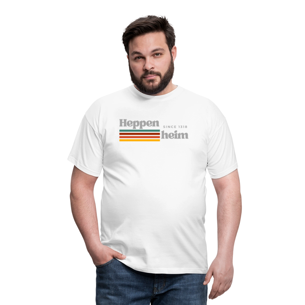 T-Shirt Heppenheim "Retro" - Weiß
