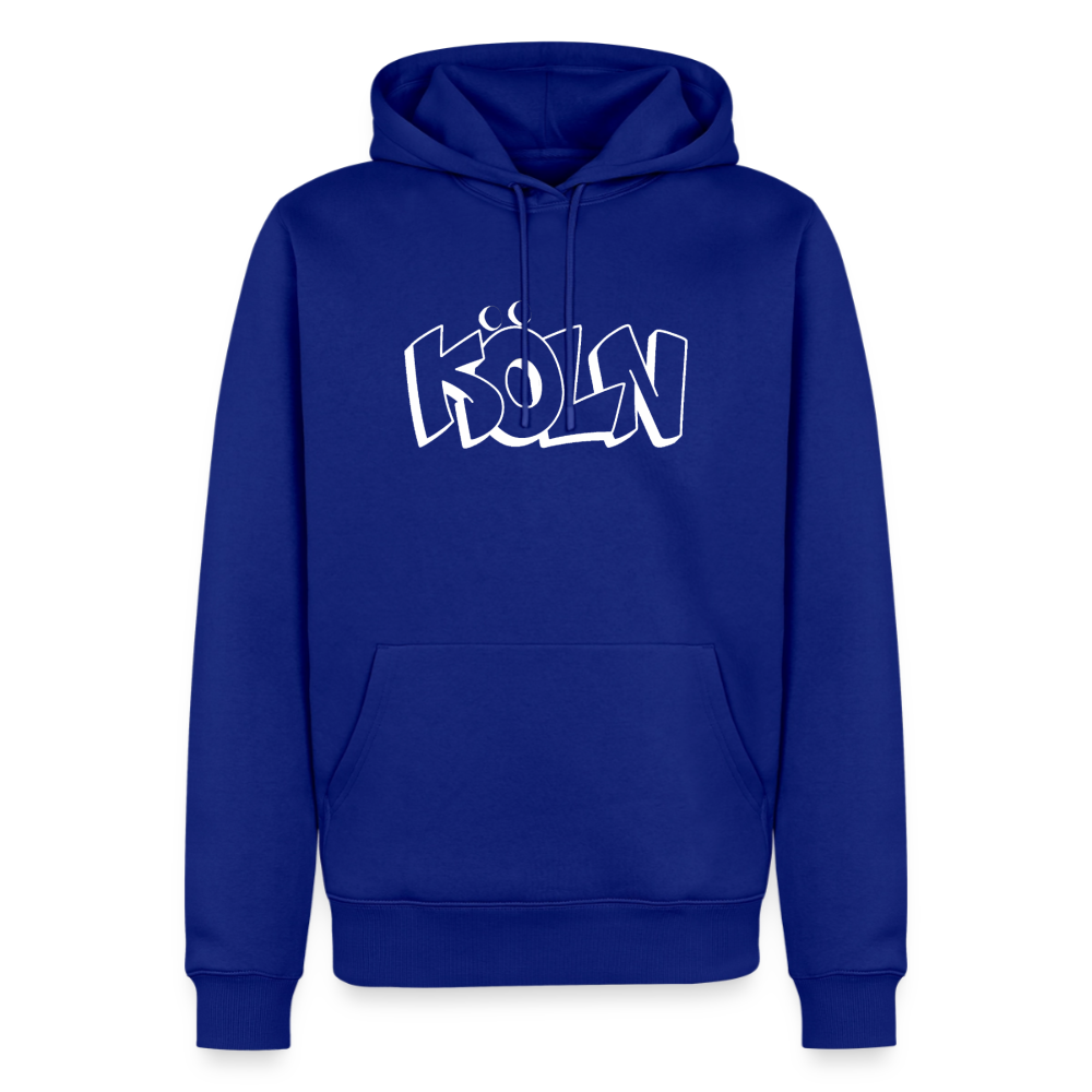 Hoodie Köln "Graffiti" Bright Edition - Royalblau