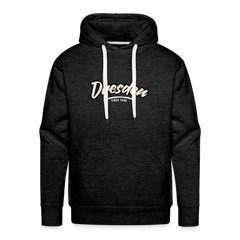 Hoodie Dresden "Graffiti Tag White" - Anthrazit