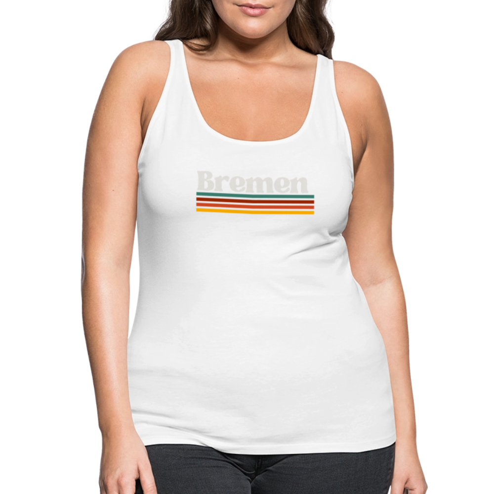 Tanktop Ladies Bremen "Retro" - Weiß