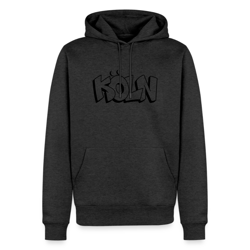 Hoodie Köln "Graffiti" Dark Edition - Anthrazit meliert