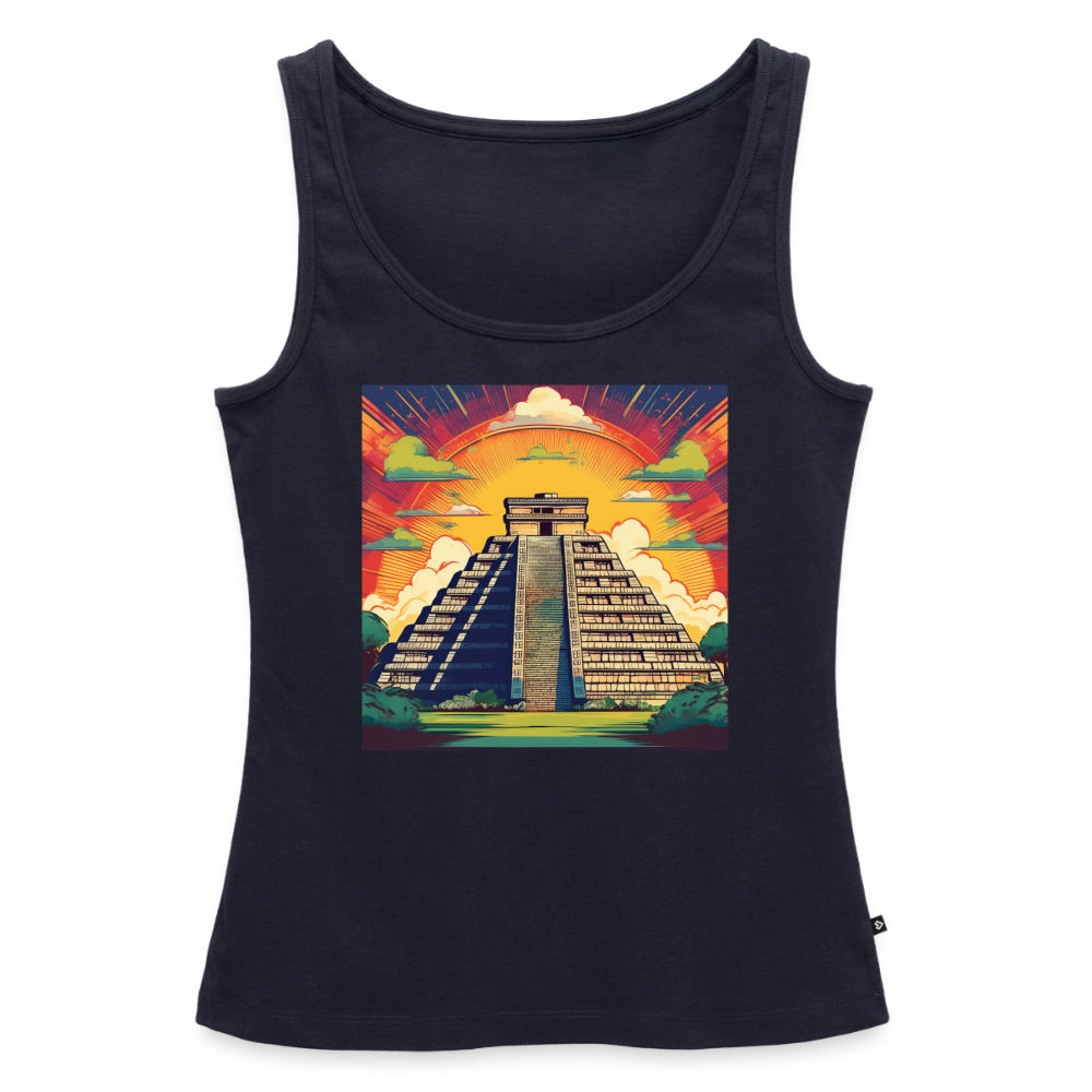 Tanktop Ladies Mexico "Pyramide" - Navy