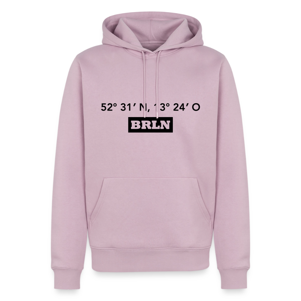 Hoodie Berlin "BRLN GPS" Dark Edition - Altrosa