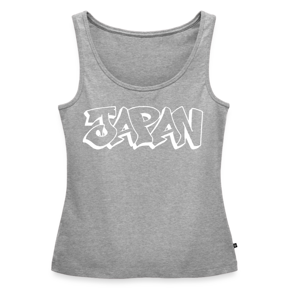 Tanktop Ladies Japan Graffiti "JP Bright Edition" - Grau meliert
