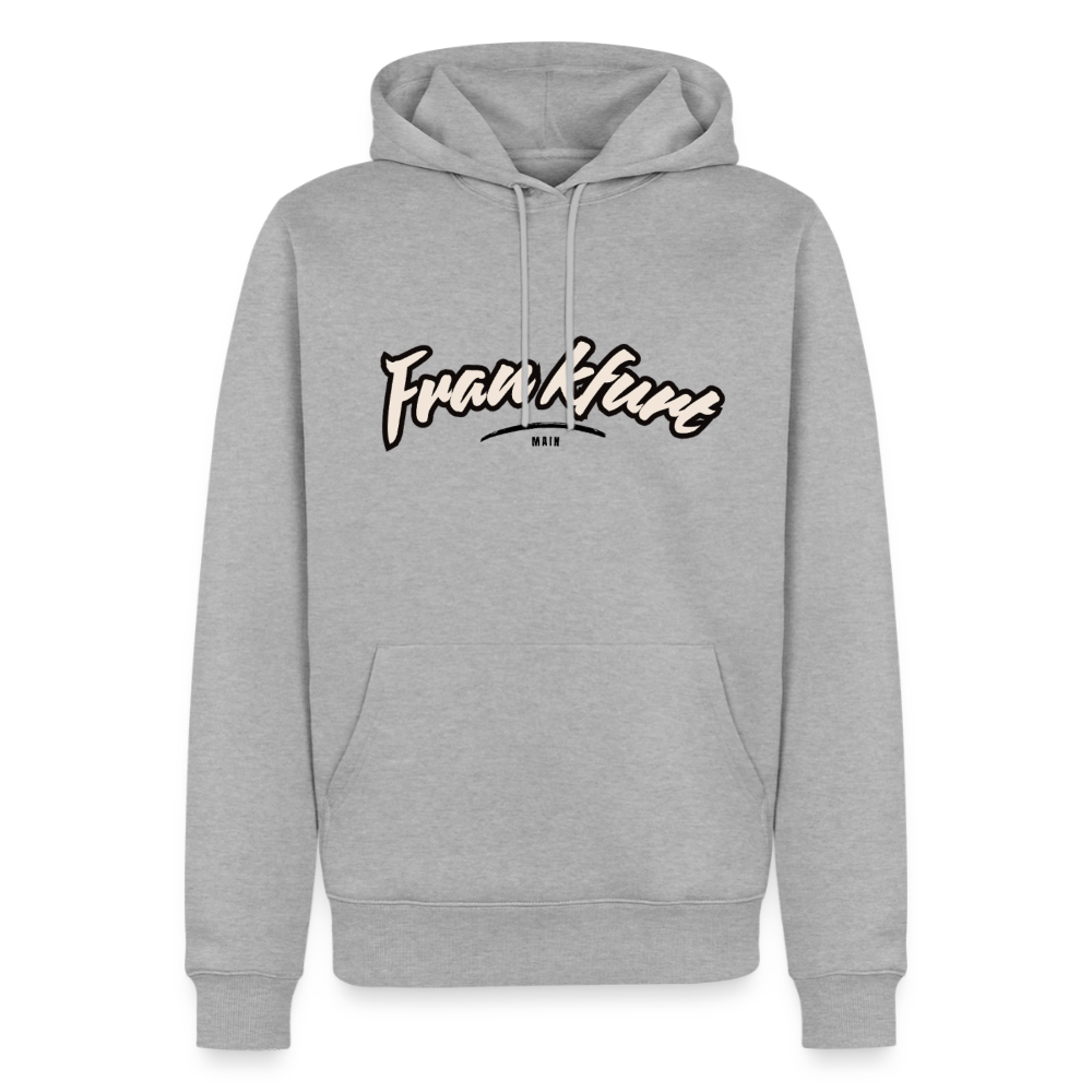 Hoodie Frankfurt (Main) "Graffiti Tag" - Grau meliert