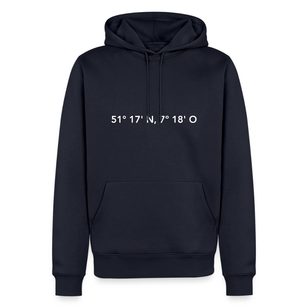 Hoodie Schwelm "GPS" Bright Edition - Navy