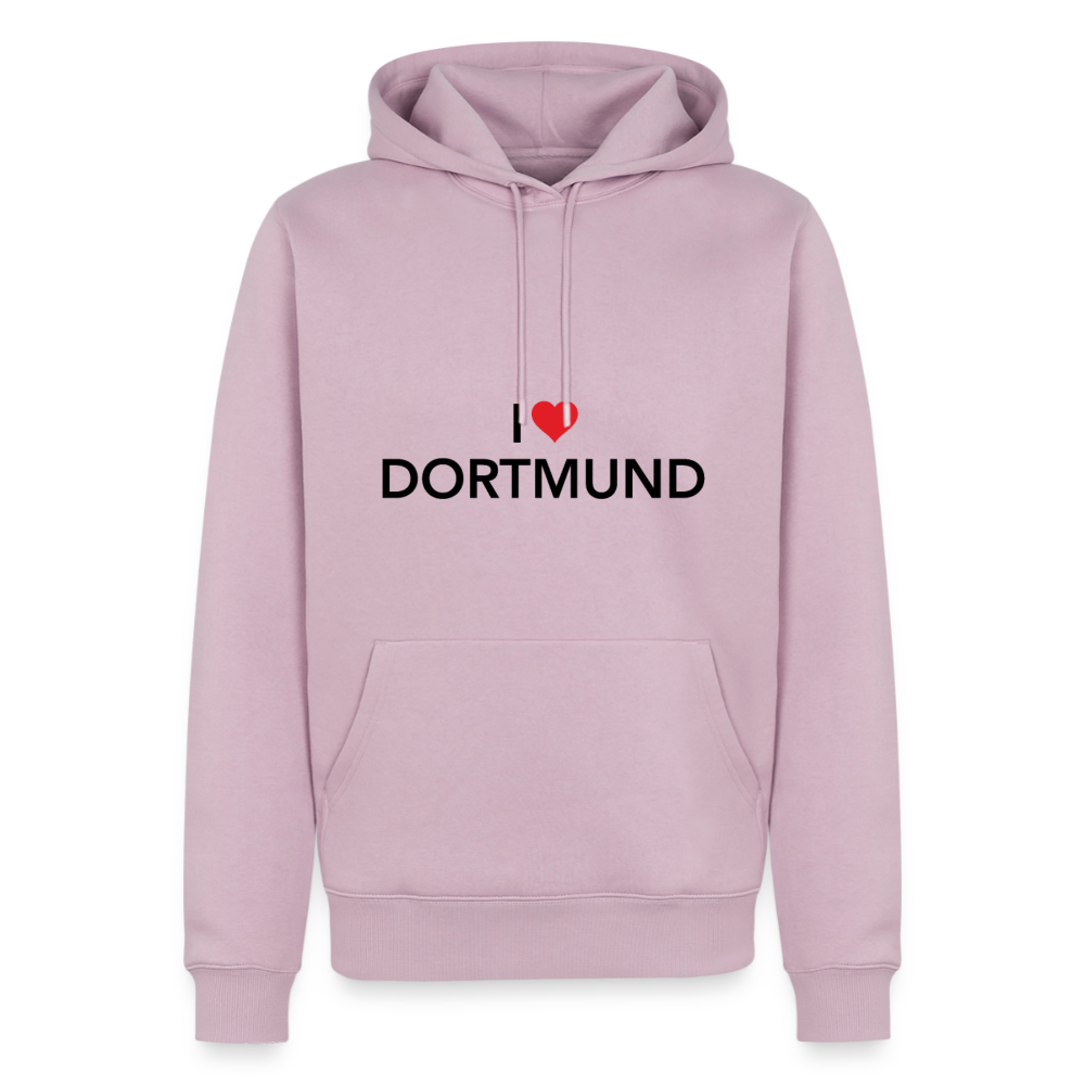 Hoodie "I Love Dortmund" Bright Edition - Altrosa