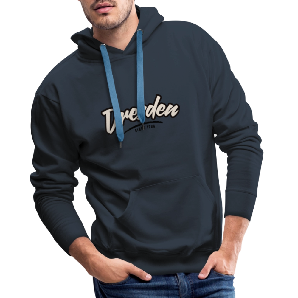 Hoodie Dresden "Graffiti Tag" - Navy