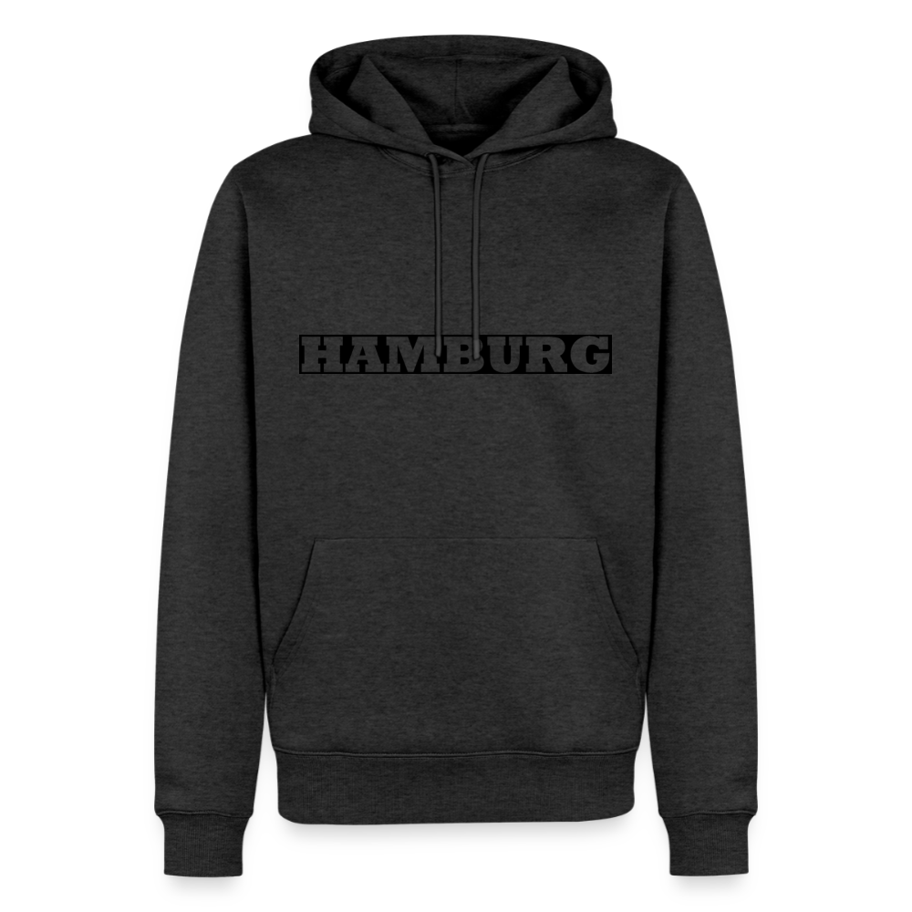Hoodie Hamburg "Bold" Dark Edition - Anthrazit meliert