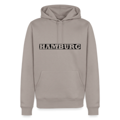 Hoodie Hamburg "Bold" Dark Edition - Taupe