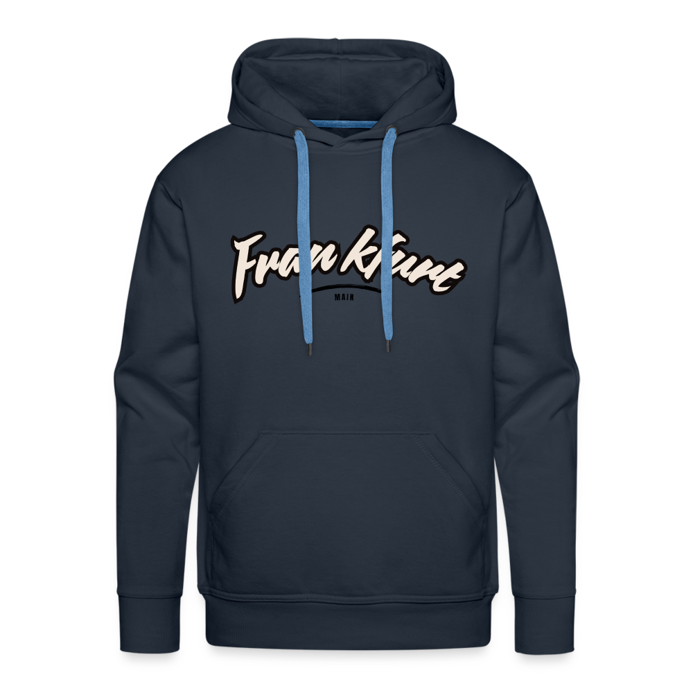 Hoodie Frankfurt (Main) "Graffiti Tag" - Navy