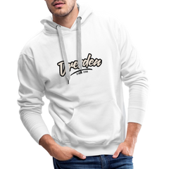 Hoodie Dresden "Graffiti Tag" - Weiß