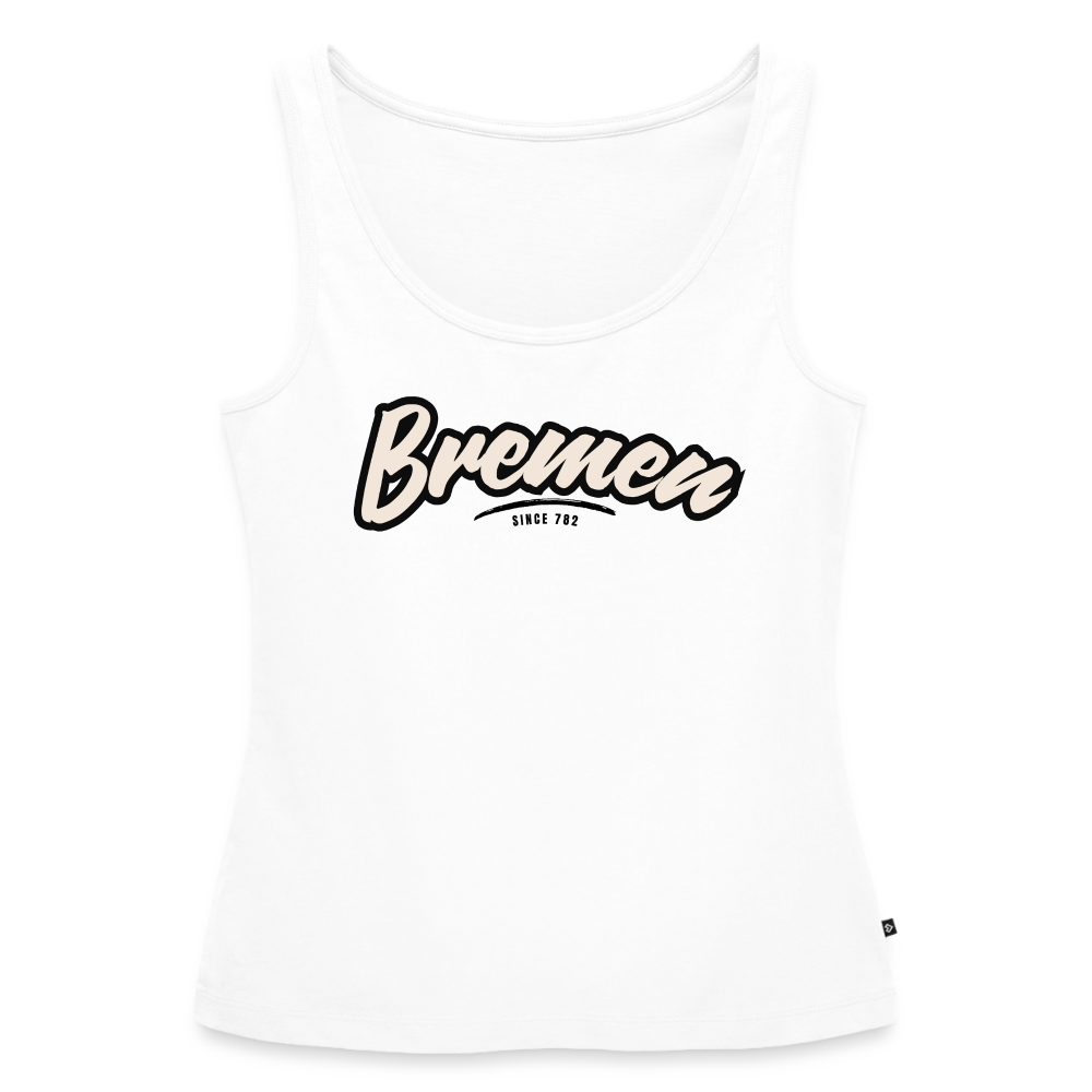 Tanktop Ladies Bremen "Graffiti Tag" - Weiß