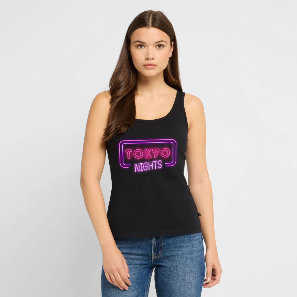 Tanktop Ladies Japan "Tokyo Nights" - Schwarz