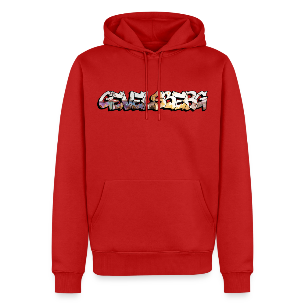 Hoodie Gevelsberg "Kirmes Sunset" - Rot