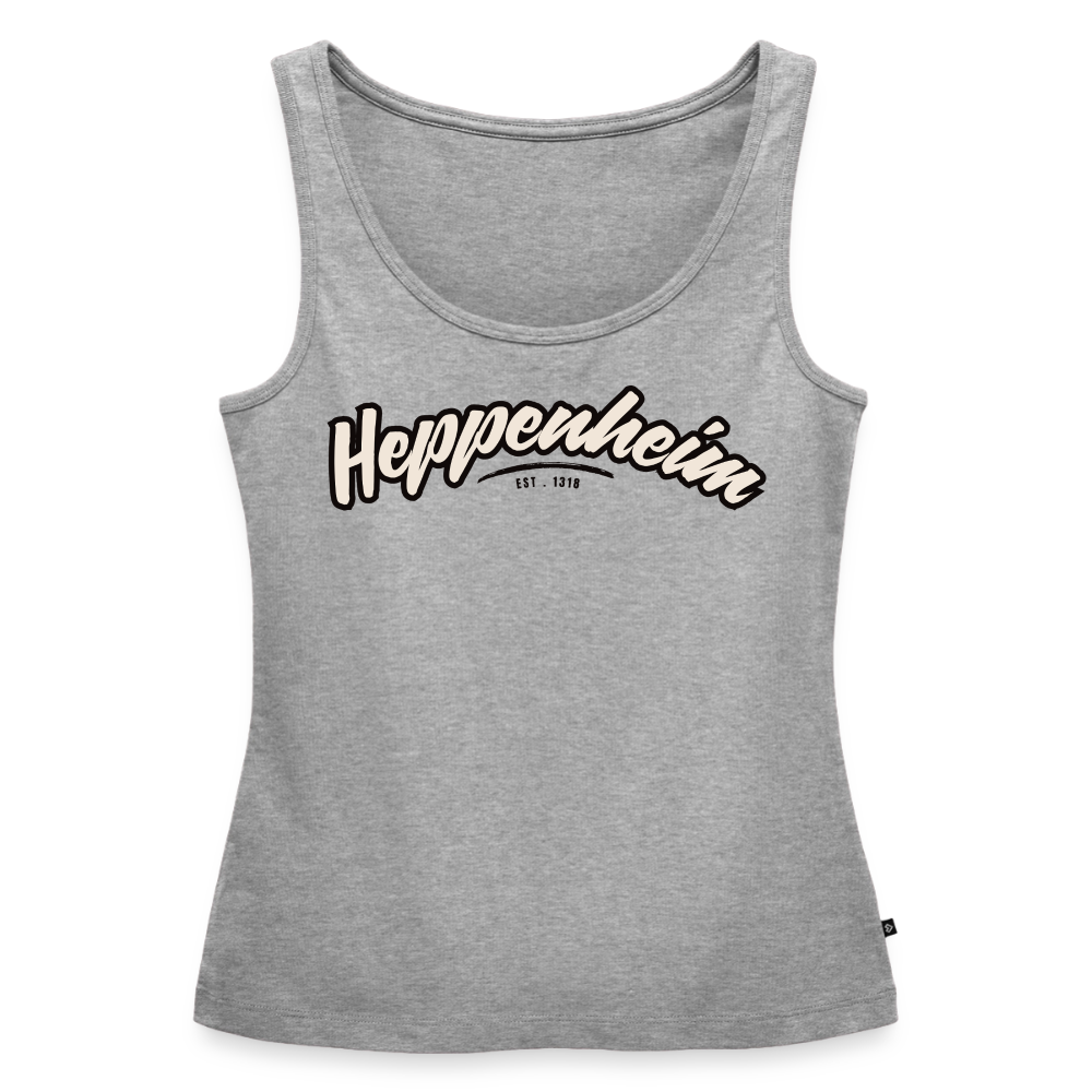 Tanktop Ladies Heppenheim "Graffiti Tag" - Grau meliert