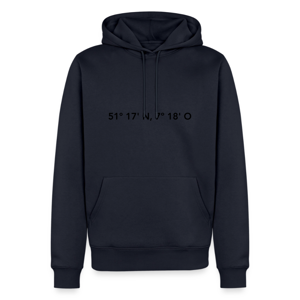Hoodie Schwelm "GPS" Dark Edition - Navy