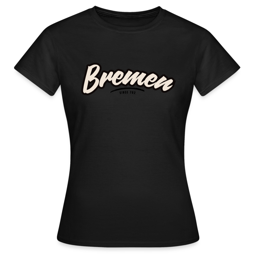 T-Shirt Ladies Bremen "Graffiti Tag" - Schwarz