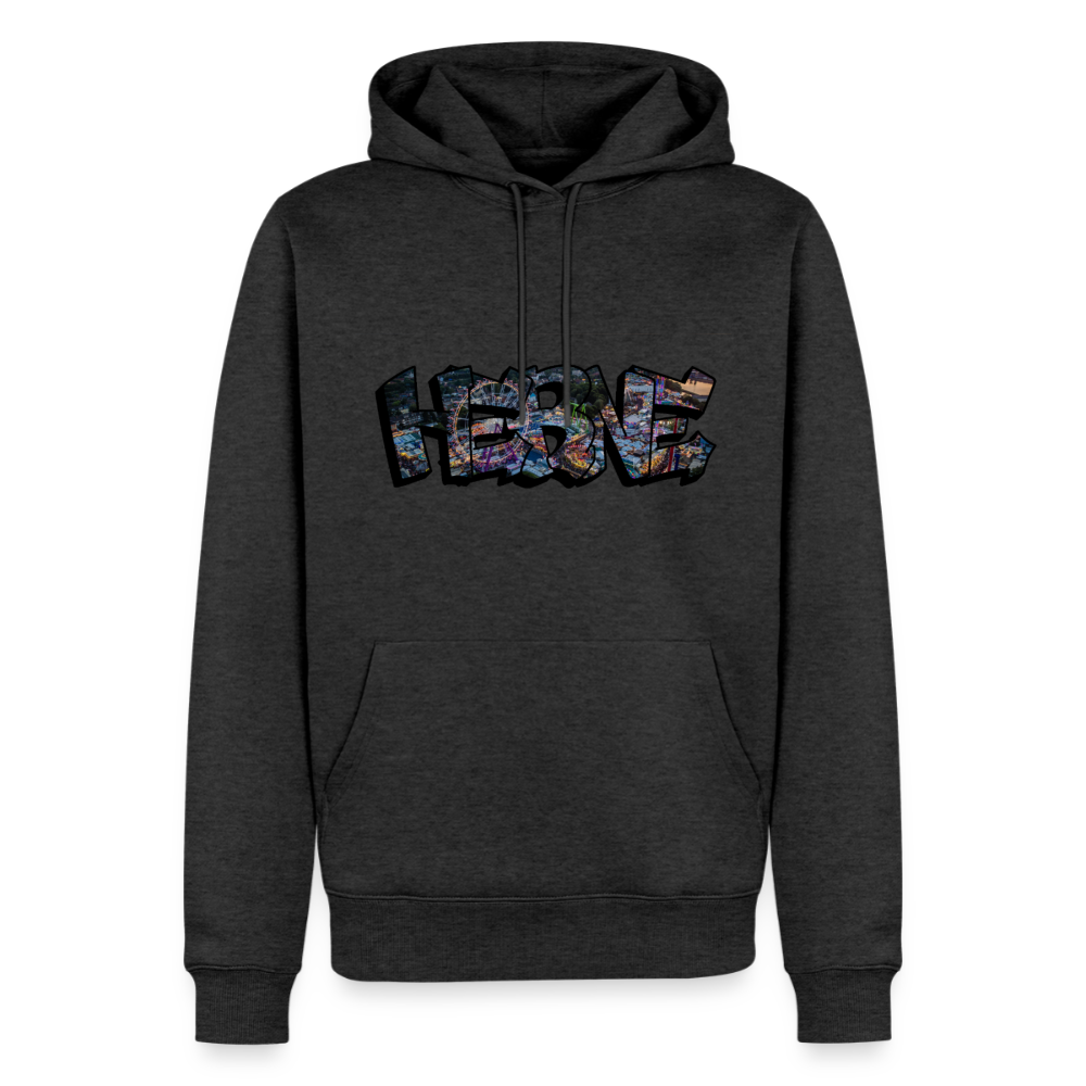 Hoodie Herne "Kirmes Night" - Anthrazit meliert