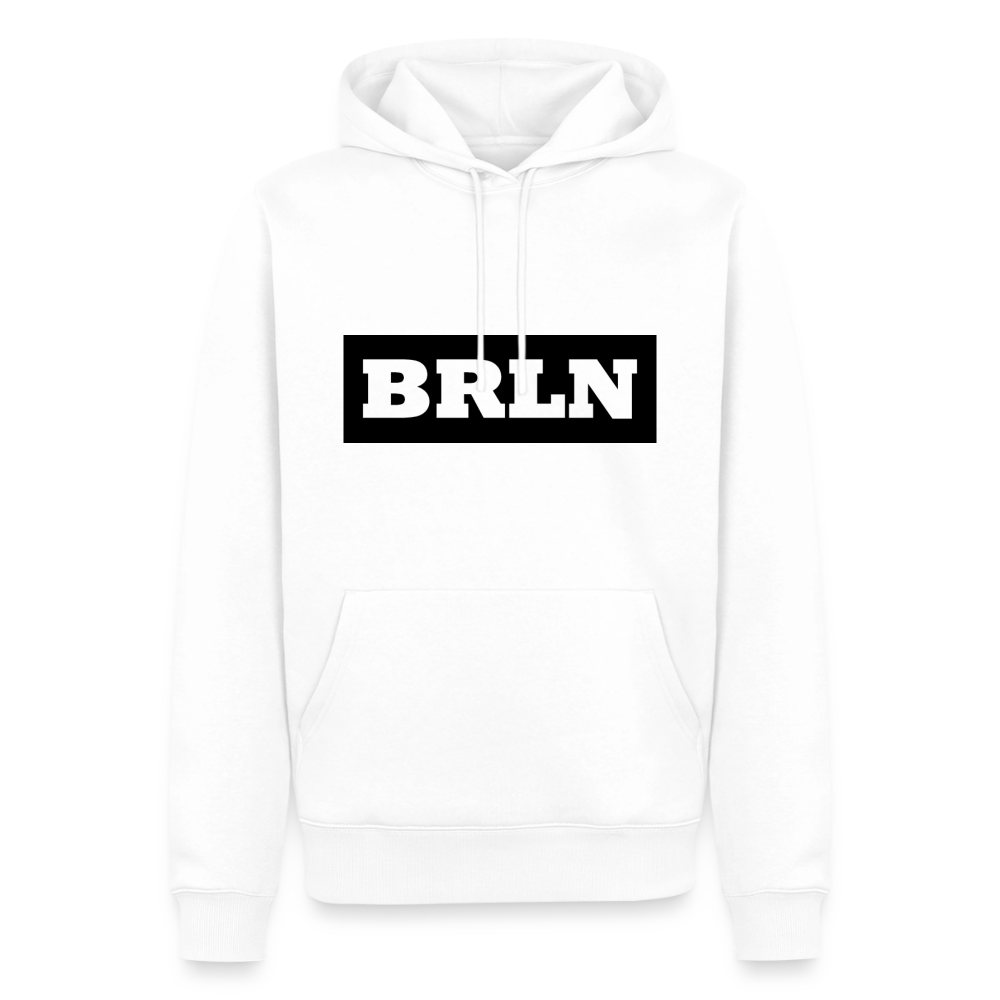 Hoodie Berlin "BRLN" Dark Edition - Weiß