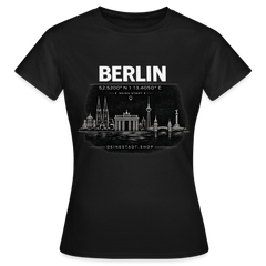 T-Shirt Ladies Berlin "Skyline" - Schwarz