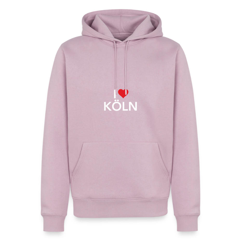 Hoodie "I Love Köln" Bright Edition - Altrosa