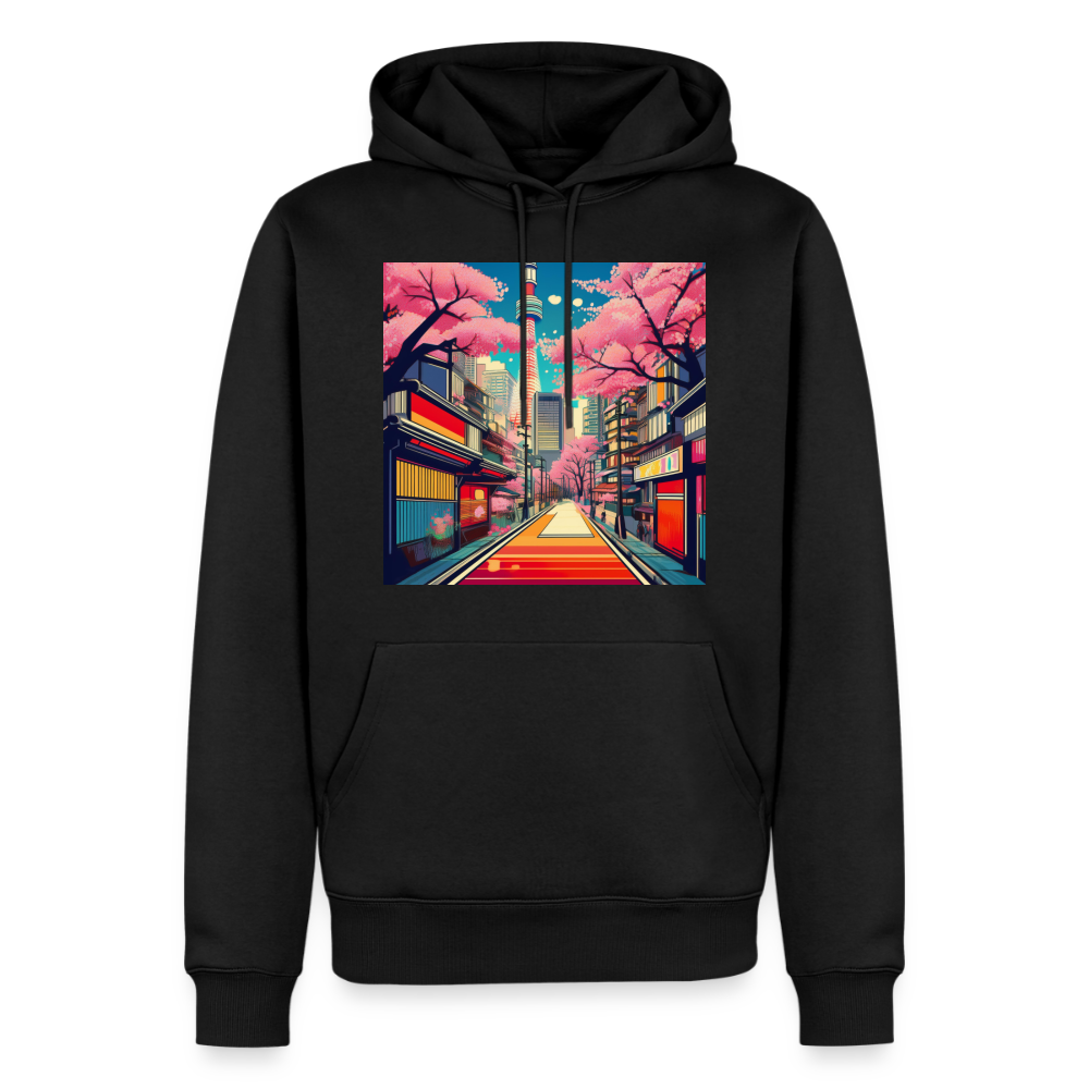 Hoodie Japan "Tokyo" - Schwarz