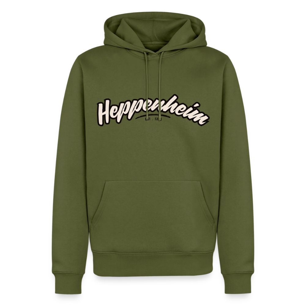 Hoodie Heppenheim "Graffiti Tag" - Khaki
