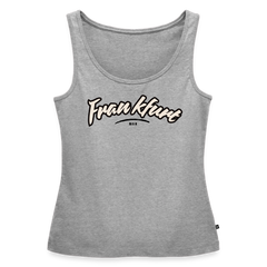 Tanktop Ladies Frankfurt (Main) "Graffiti Tag" - Grau meliert