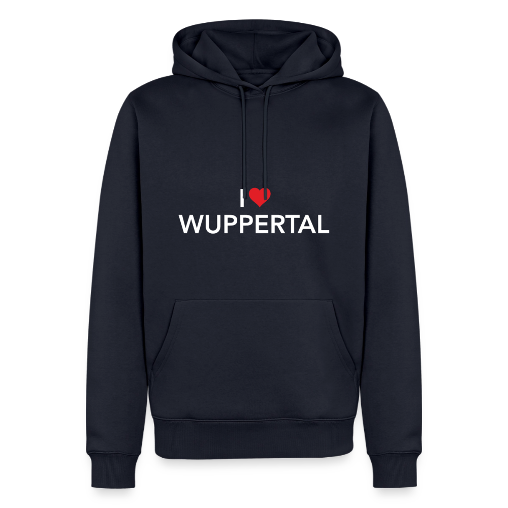 Hoodie "I Love Wuppertal" - Navy