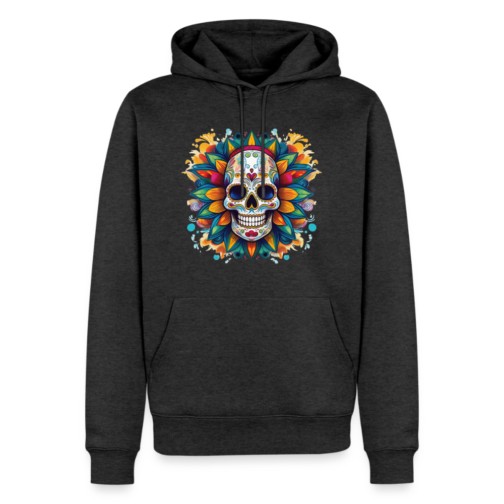 Hoodie Mexico "Mascarilla" - Anthrazit meliert