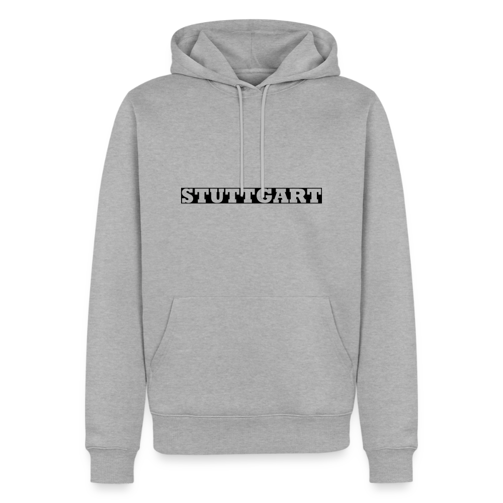 Hoodie Stuttgart "Bold" Dark Edition - Grau meliert