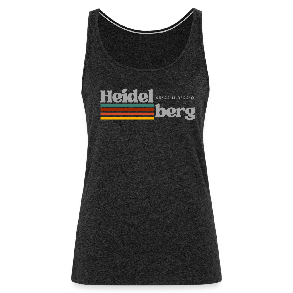 Tanktop Ladies Heidelberg "Retro" - Anthrazit
