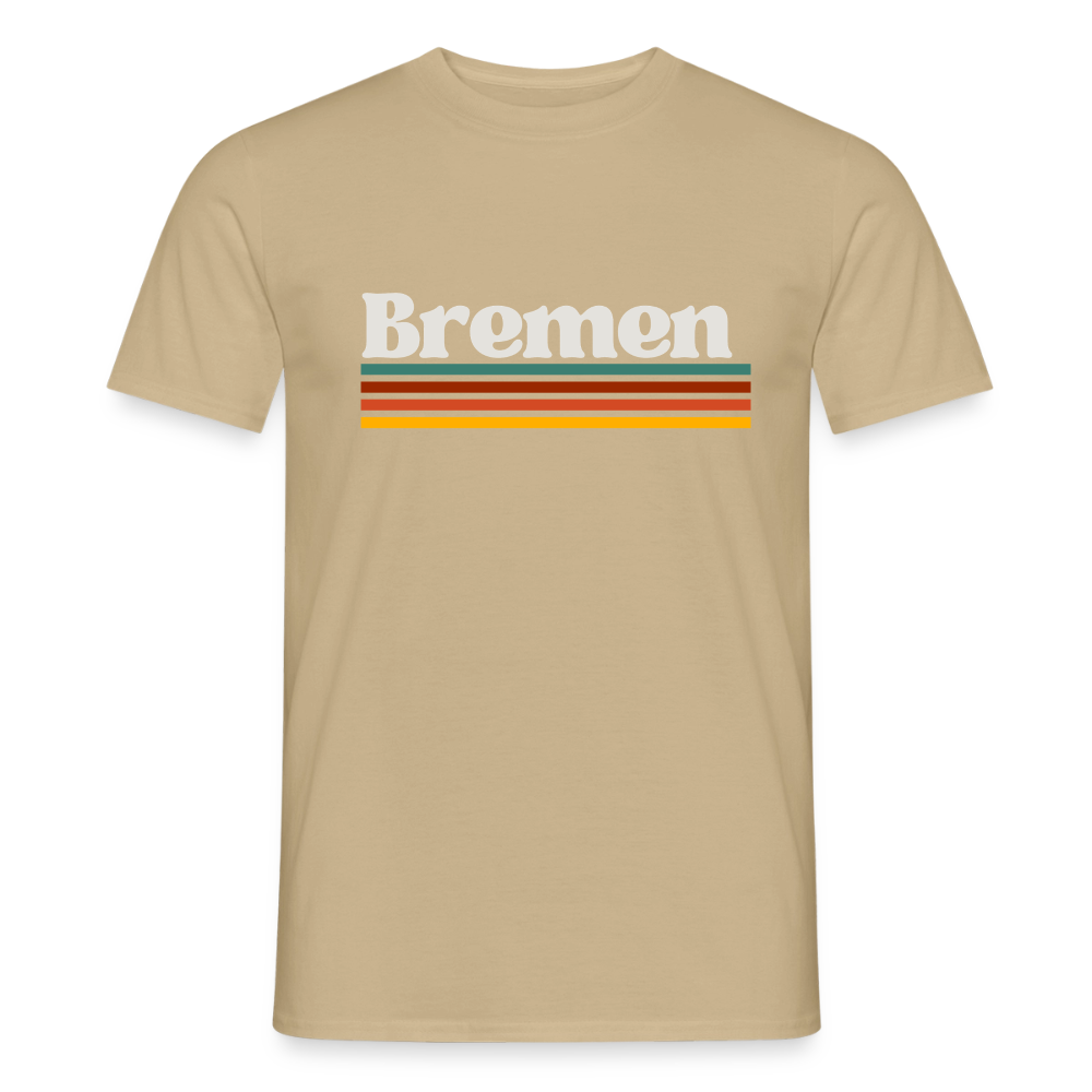 T-Shirt Bremen "Retro" - Sandbeige