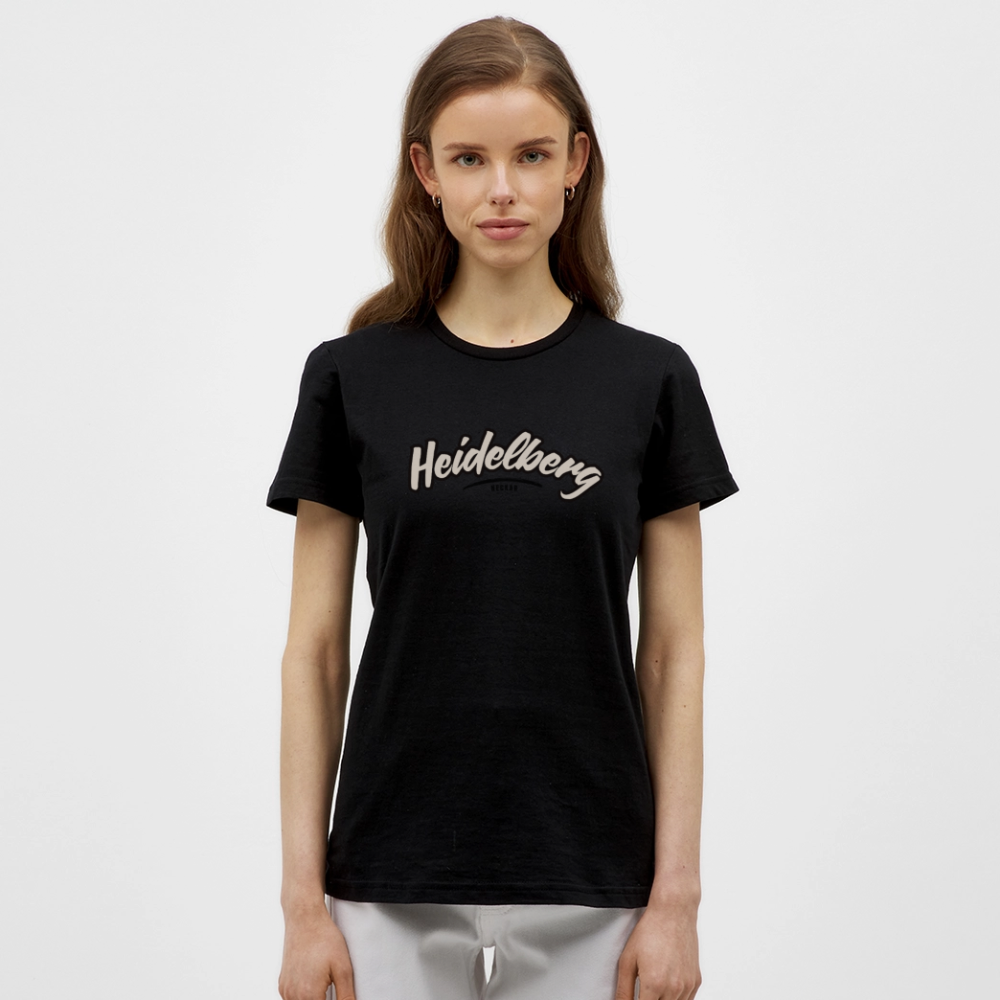 T-Shirt Ladies Heidelberg "Graffiti Tag" - Schwarz