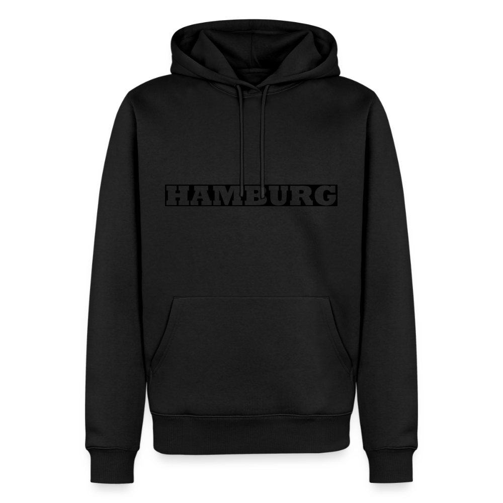 Hoodie Hamburg "Bold" Dark Edition - Schwarz