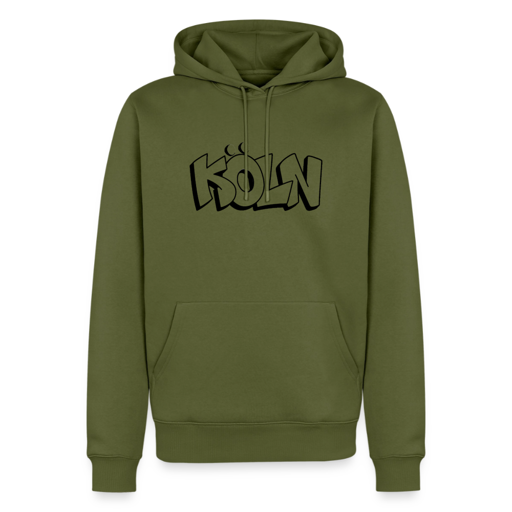 Hoodie Köln "Graffiti" Dark Edition - Khaki