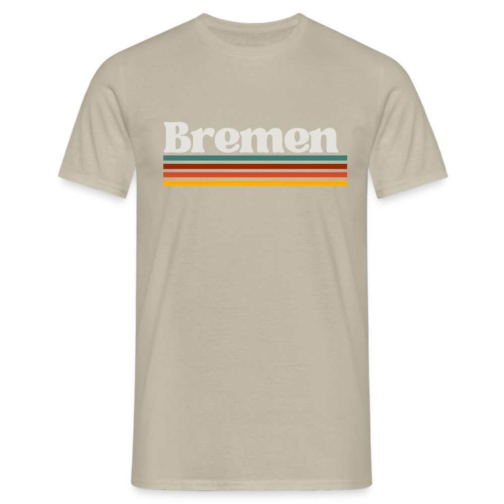 T-Shirt Bremen "Retro" - Sandbeige