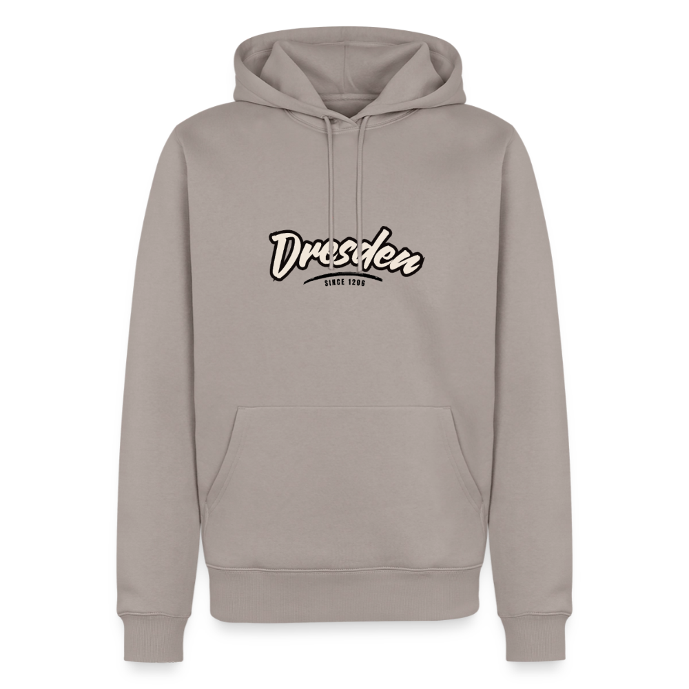 Hoodie Dresden "Graffiti Tag" - Taupe