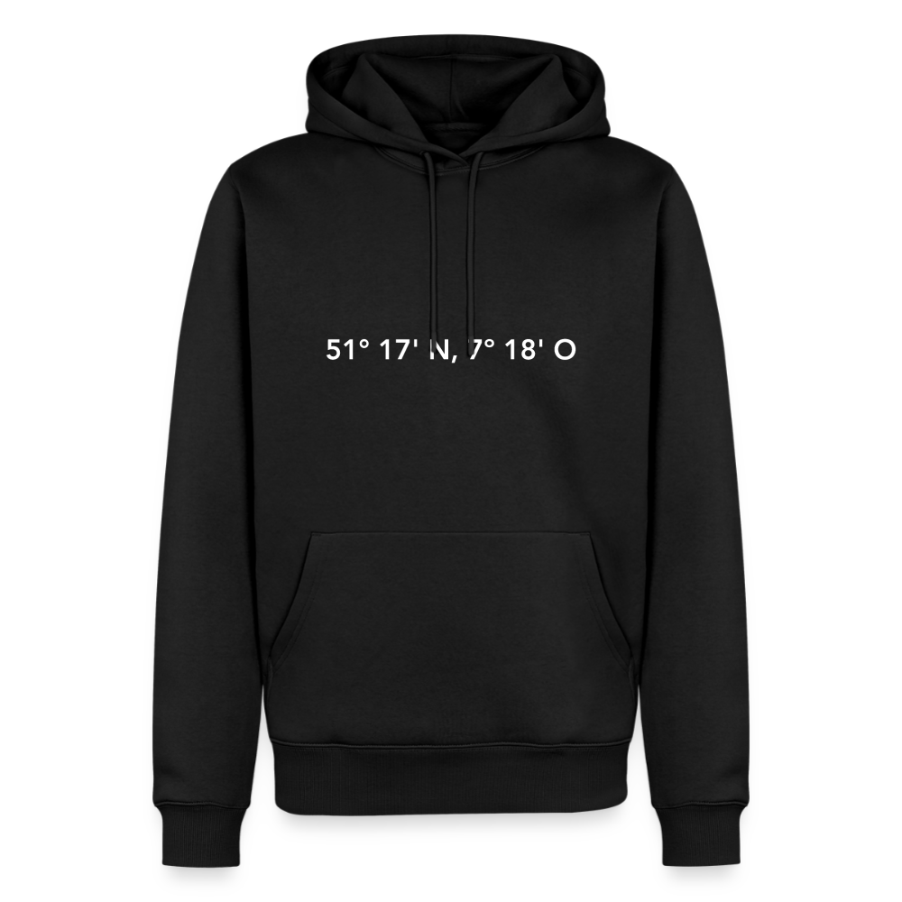 Hoodie Schwelm "GPS" Bright Edition - Schwarz
