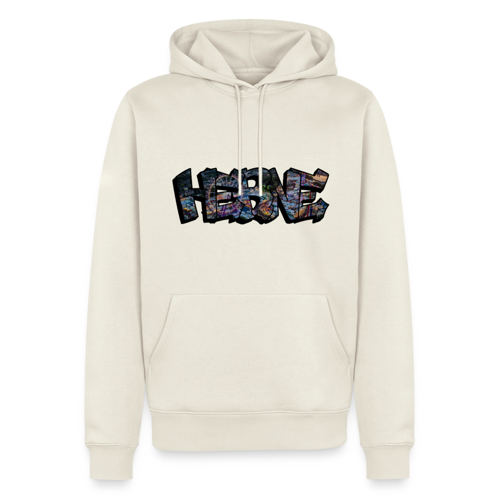 Hoodie Herne "Kirmes Night" - Naturweiß