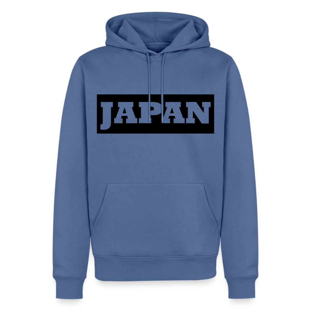 Hoodie Japan "Bold" - Taubenblau