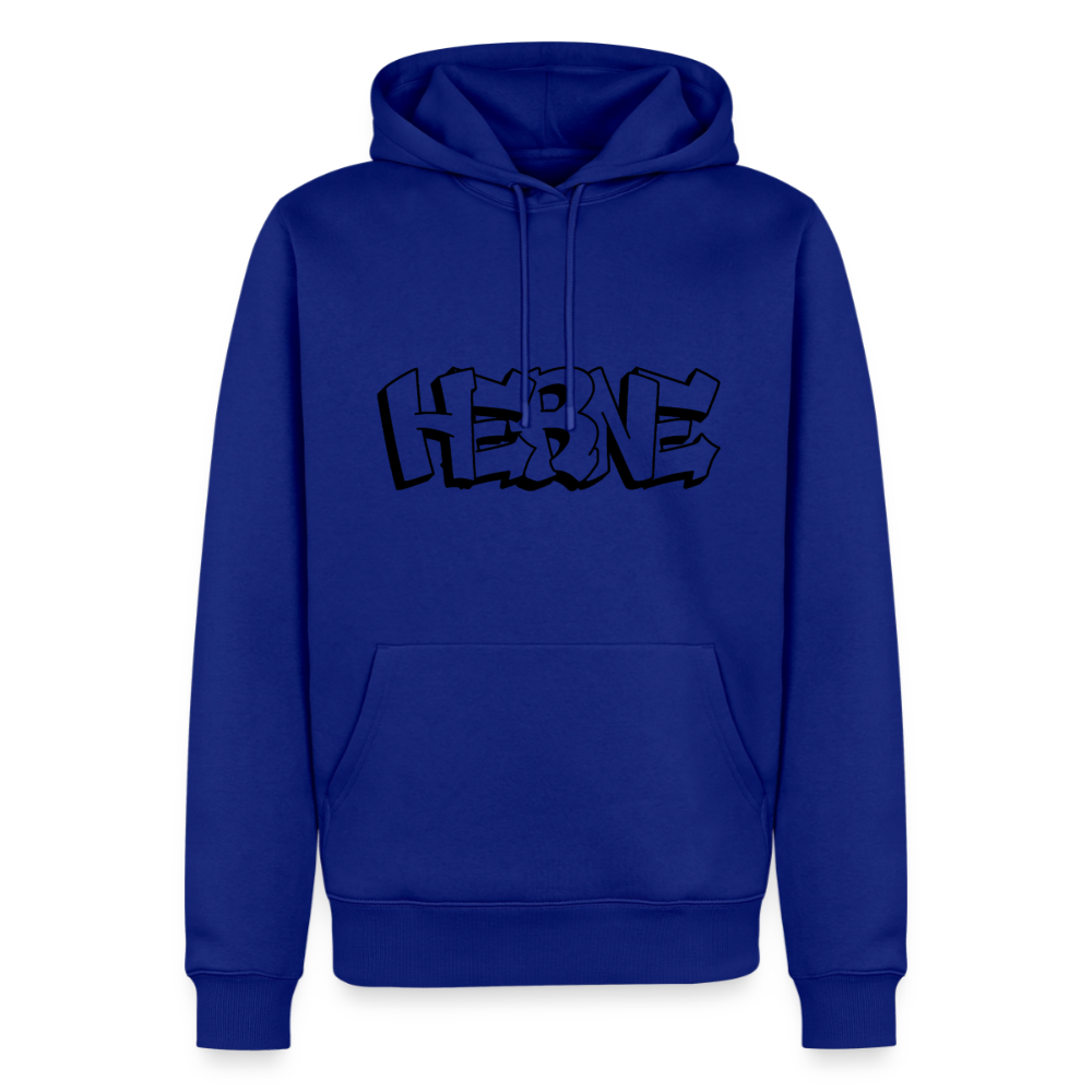 Hoodie Herne "Graffiti" Dark Edition - Royalblau