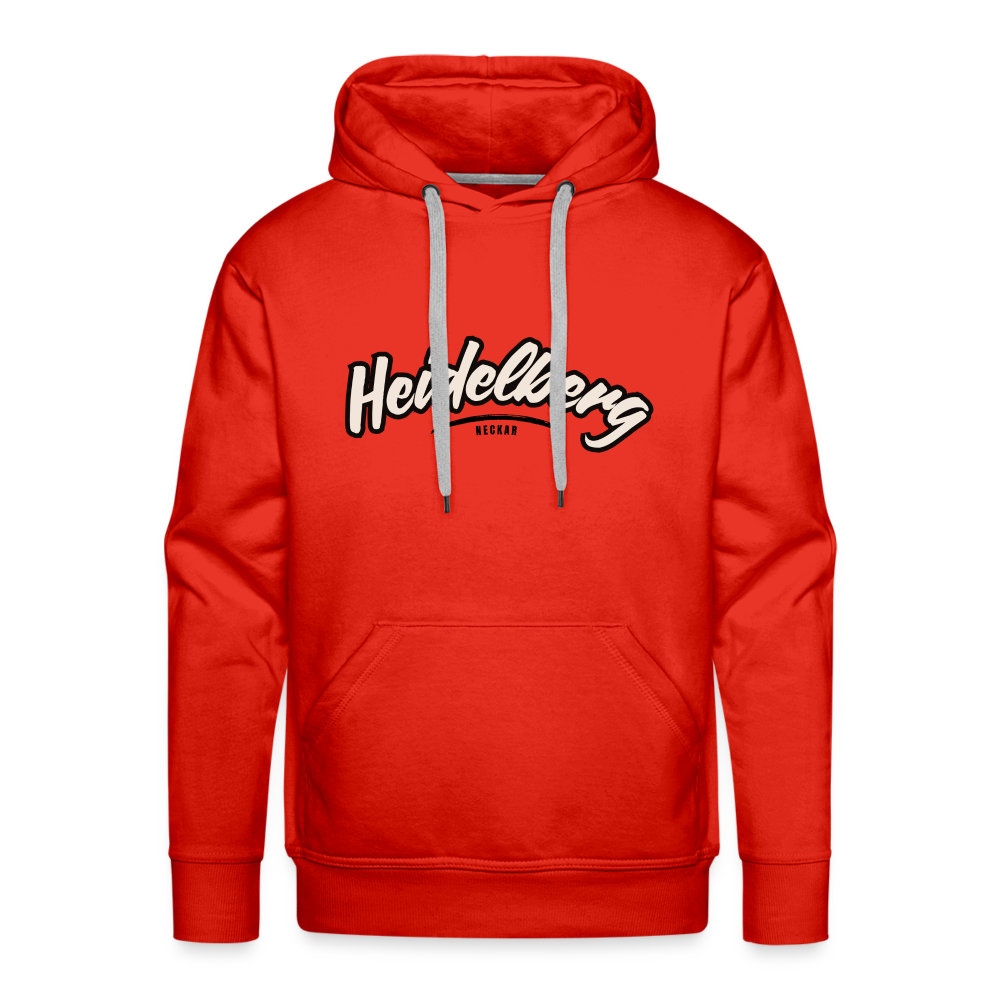 Hoodie Heidelberg "Graffiti Tag" - Rot
