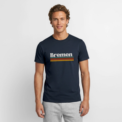 T-Shirt Bremen "Retro" - Navy