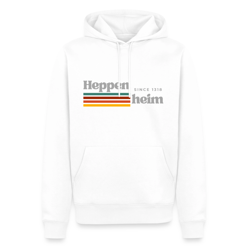 Hoodie Heppenheim "Retro" - Weiß