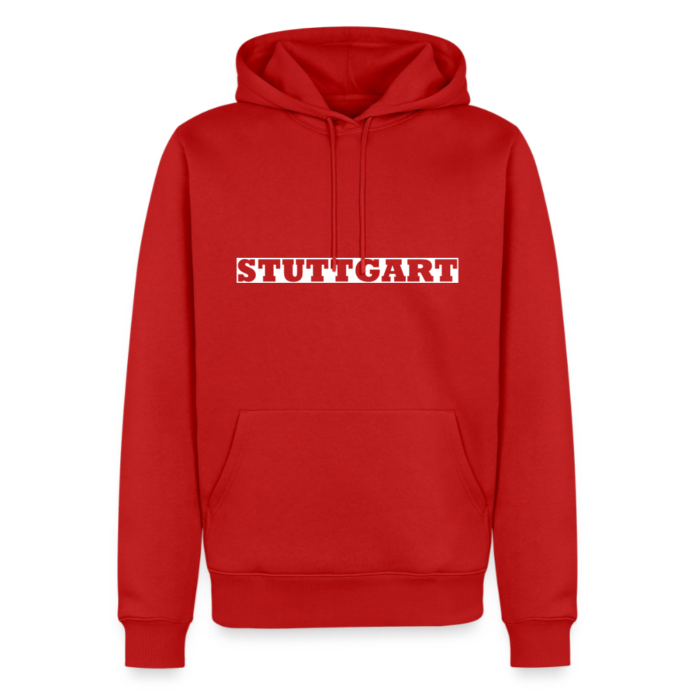 Hoodie Stuttgart "Bold" Bright Edition - Rot