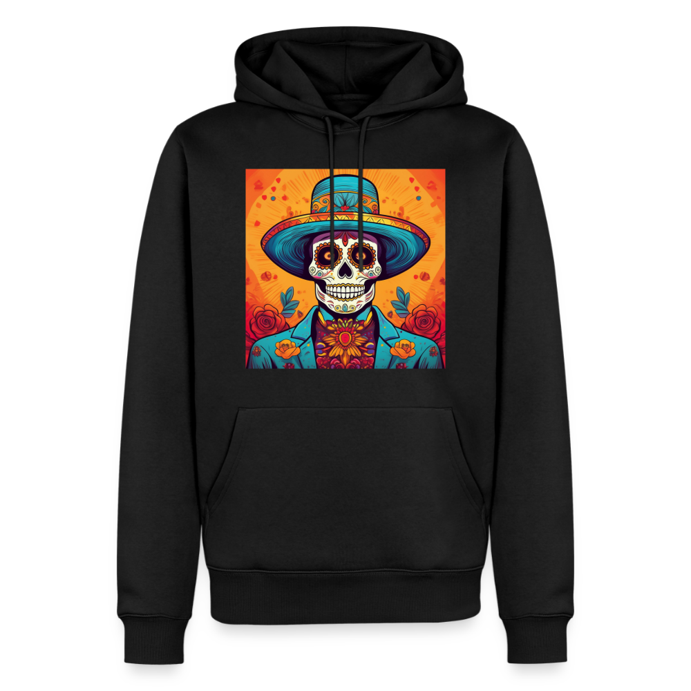 Hoodie Mexico "Hombre Muerto" - Schwarz